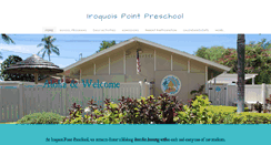Desktop Screenshot of iroquoispointpreschool.com